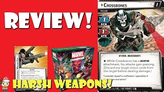 Crossbones Brings Some Very Harsh Weapons! (Marvel Champions - Rise of the Red Skull Review)