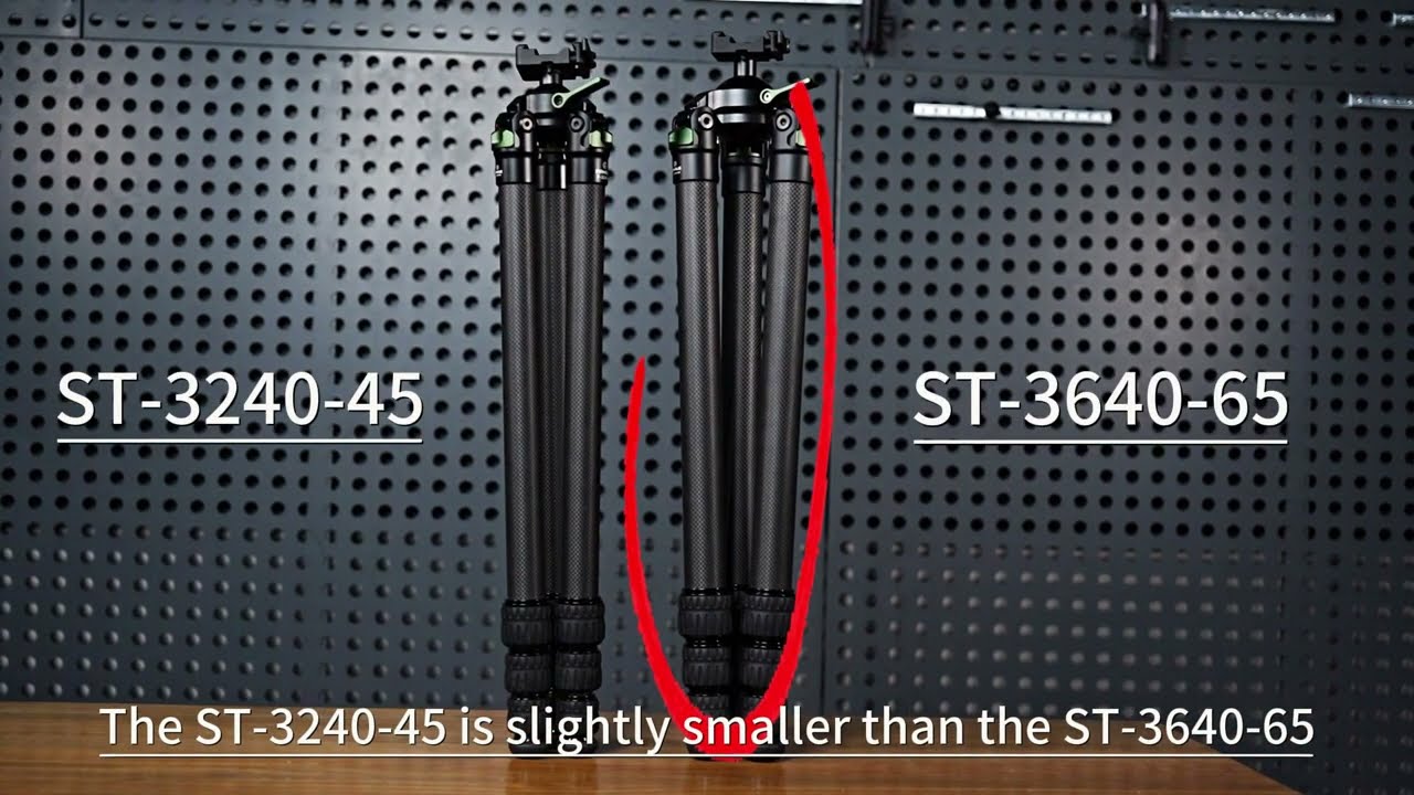 Comparing FANAUE Tripods: ST-3240-45 vs. ST-3640-65 - Which One is Right for You? 