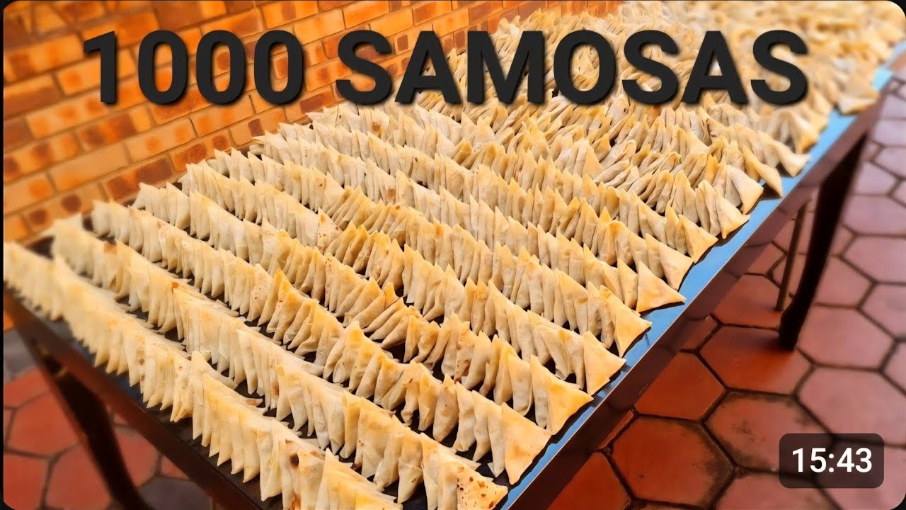 Making 1000 Samosas.How To Make 1000 Samosas.How To Start A Samosa Business 