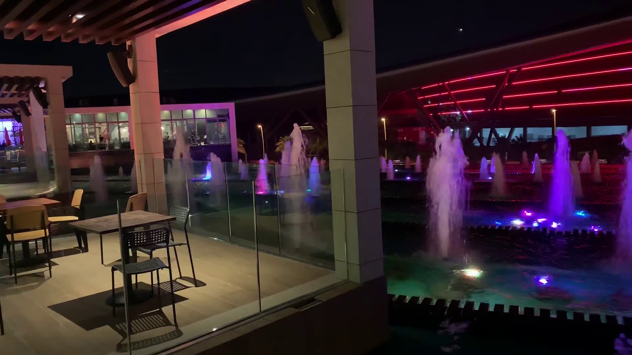 Yas Mall Fountain Yas Island, Abu Dhabi, UAE YouTube