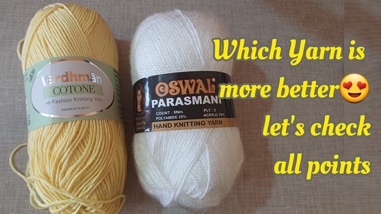 Compare between Oswal Akralic and Vardhaman coton✔️