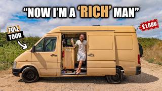 Chasing Money Broke Him - Van Life Simple Living Saved Him