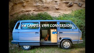 CAMPER VAN CONVERSION  FULL VIDEO  VOLKSWAGEN T3