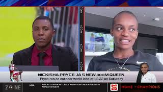 Nickisha Pryce: JA's new 400m queen | SportsMax Zone