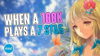 WHEN A 100K PLAYS A 7⭐