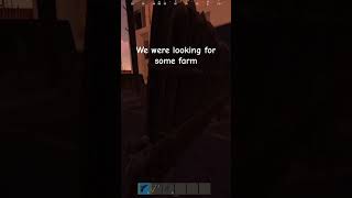 We wanted to find some farm. Bingo! #rust #familygaming #funnygameplay #shorts