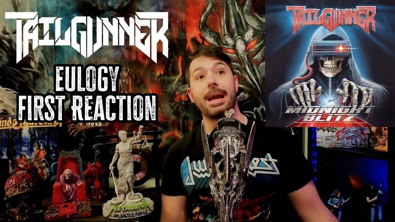 Tailgunner - Eulogy First Reaction (from upcoming album Midnight Blitz)