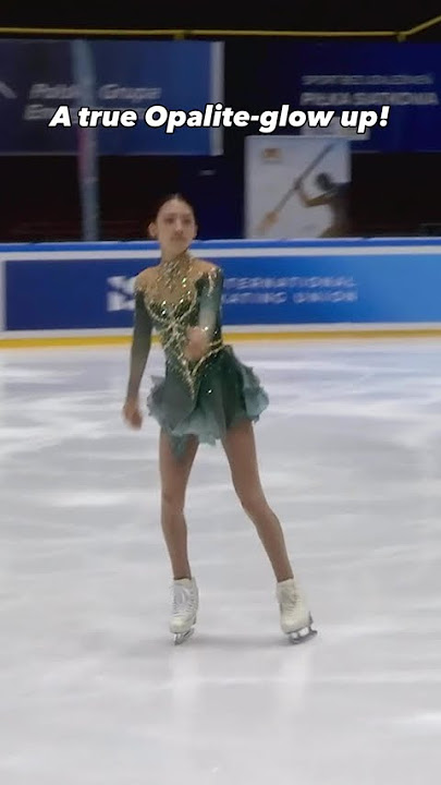 From third to the top of the podium — a true Opalite glow-up for Yujae Kim!