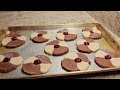 como hacer galletas de vainilla y chocolate