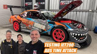 800+hp S14 Silvia JET200 Heads to Aus Time Attack For The First Time - Motive Garage