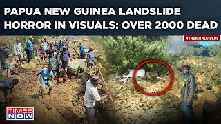 Papua New Guinea Landslide Tragedy In Visuals: Over 2000 Dead| Watch Houses Damaged, Cars Upturned