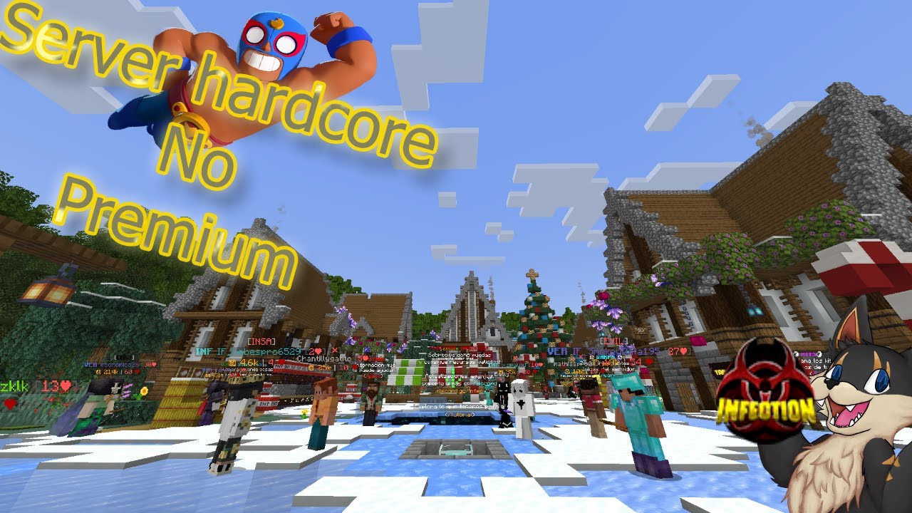 Server Hardcore no premium/muy divertido y muy dificil - YouTube