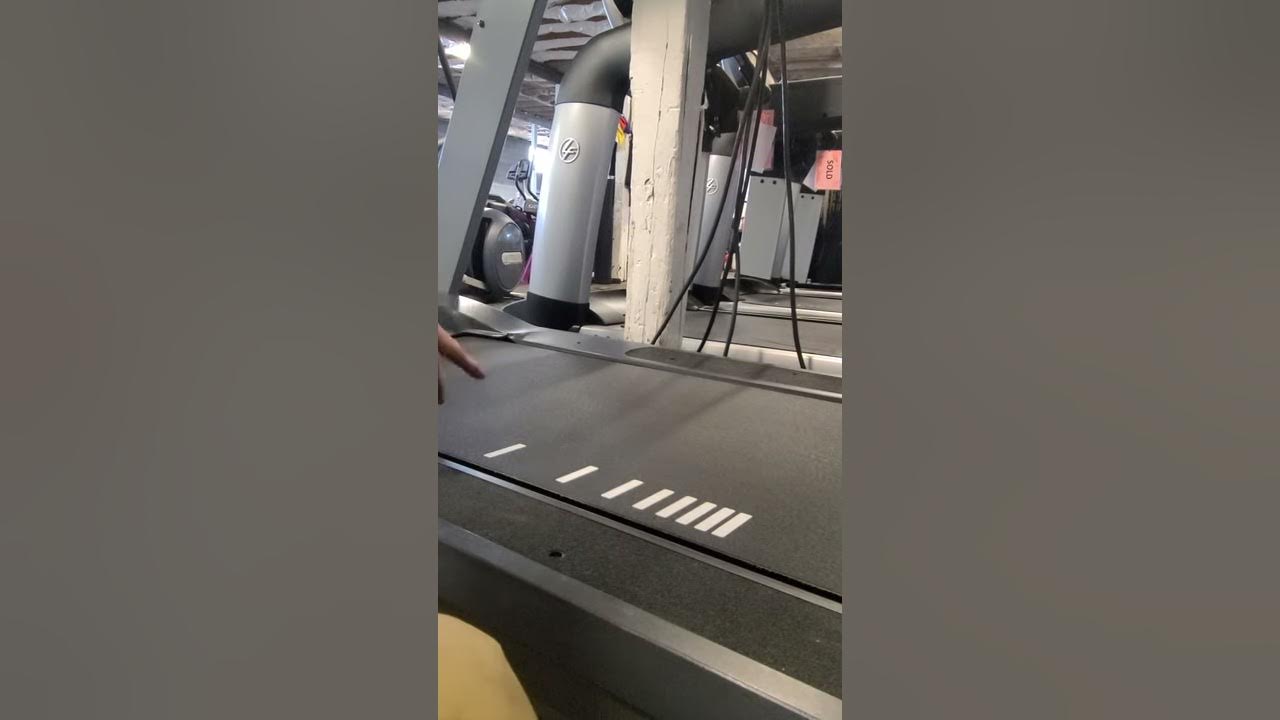 Treadmill belt Sticking YouTube