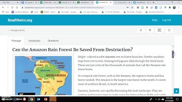 How to get on Read Works from google classroom