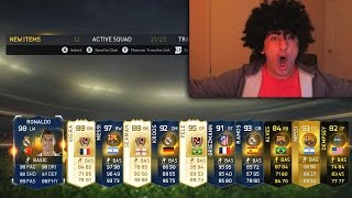 TWO RONALDO'S & MESSI IN THE SAME FIFA PACK OPENING!!