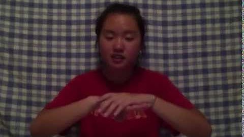 ASL Video Assignment #4