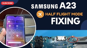 Samsung A23 Half Flight Mode Solution | Samsung Network Problem Solution | Fix Network Issue Easily!