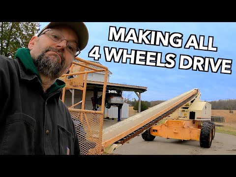 Fixing The Boom Lift's 4 Wheel Drive System and Other