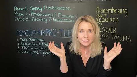 The Three Steps To Trauma Recovery