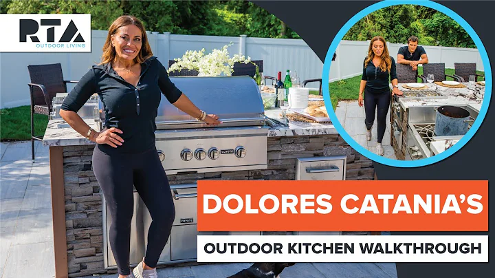 Dolores Catania's Outdoor Kitchen Tour | RTA Outdo...