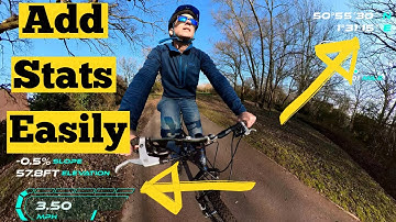 How To Add Stats To Your insta360 Videos