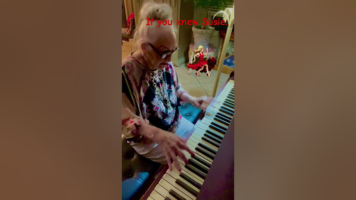 If You Knew Susie (Like I Know Susie) Piano version - Piano performance video thumbnail