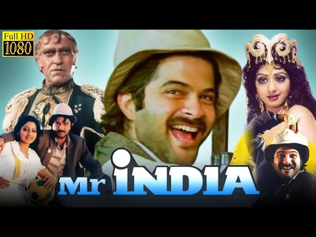 Mr  India Anil Kapoor   Sridevi   Amrish Puri   Full Bollywood Movie   New Hindi Movie class=