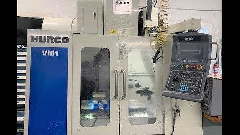 Hurco VM1 (2006): Hurco H-160 4th Axis Rotary. TS, Fresh Spindle (2017)