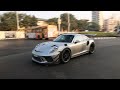 Porsche 911 GT3RS Full Acceleration| Lamborghini Huracan Spyder | Loud Supercars of India 2023