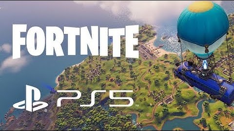 Get a First Look at Fortnite Gameplay on PS5 with UE4