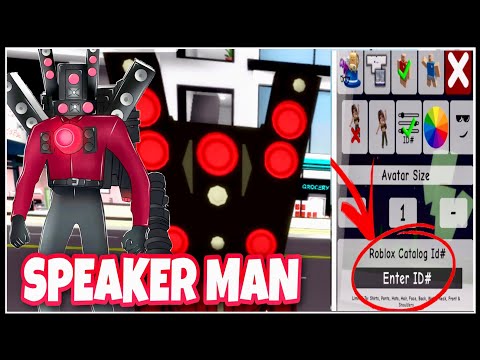 Skibidi Toilet How To Turn Into Speaker Man Brookhaven Roblox