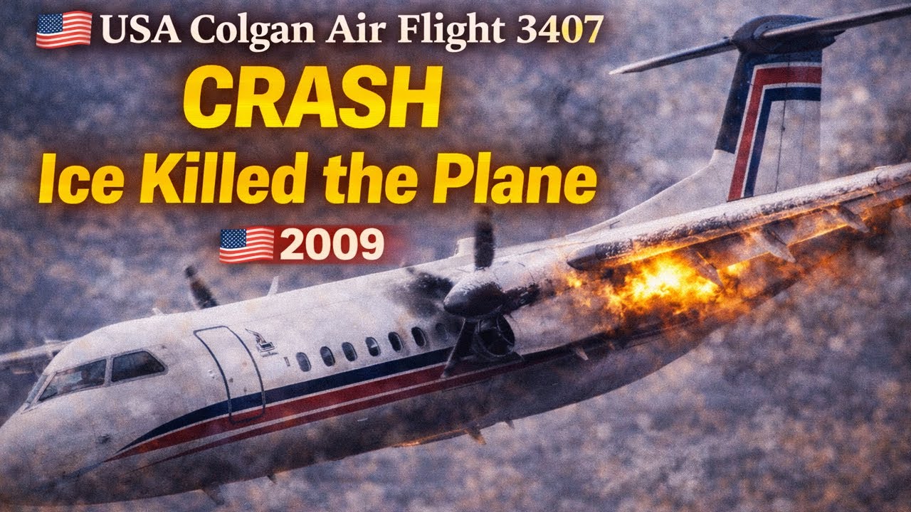 USA Colgan Air Flight 3407 Crash 😱 Plane Crash Reason - YouTube