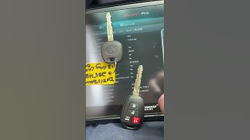 2013 Toyota Camry cut program new remote key not an instructional video #allockandkeyco ￼