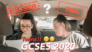 TWINS OPEN GCSE RESULTS 2020 LIVE REACTION!!!