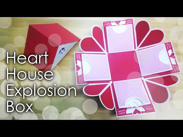 Explosion Box Full Tutorial / How To Make Explosion Box / DIY Explosion Box  - Explosion Gift Box 