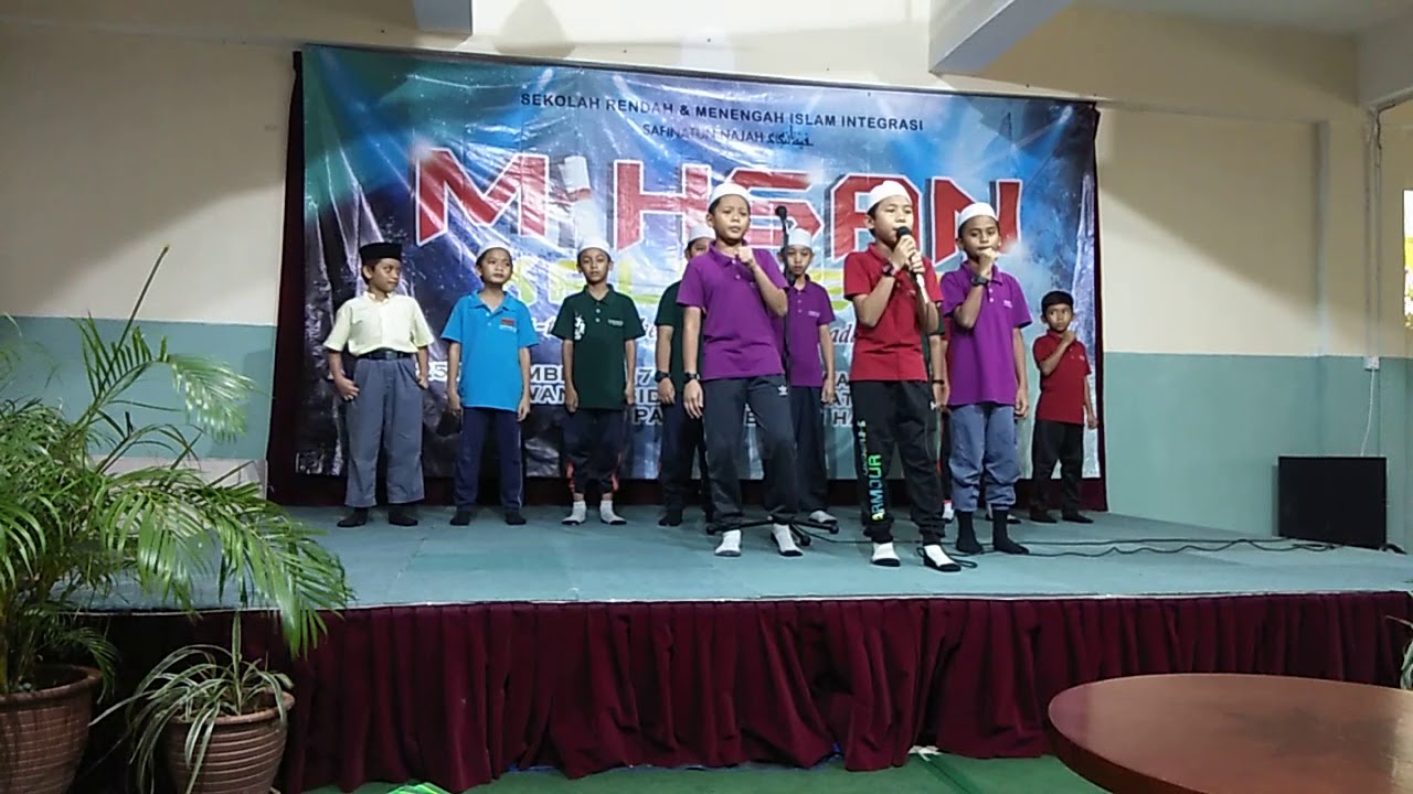 Nasyid Tahun 4 Tabligh Safinatun Najah Rehearsal Youtube