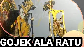 Haha..Semar ngajak ratu gojek, Prabu puntawa dewa sampe nesu