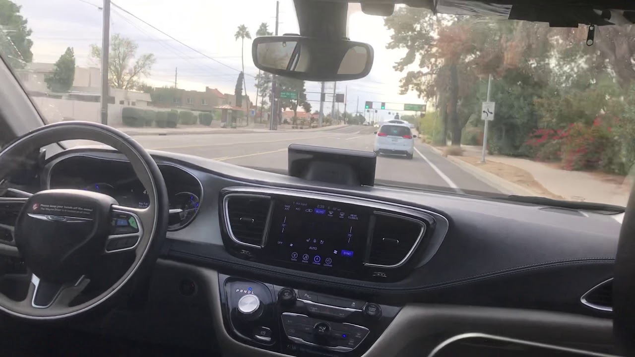 First self-driving car ride