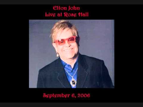 Elton John Live at the Rose Hall - YouTube