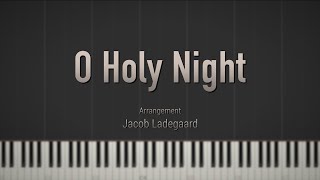 O Holy Night - Jacob's Piano \\ Synthesia Piano Tutorial