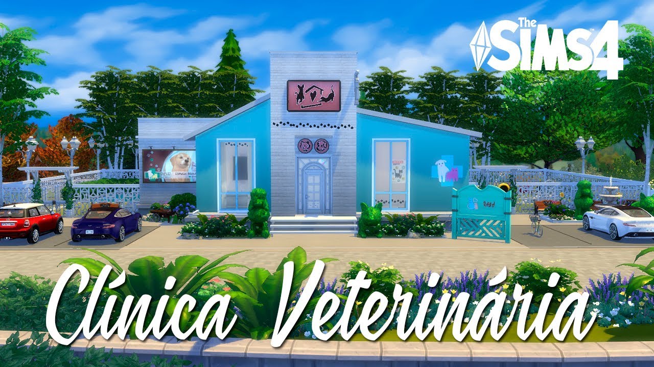 The Sims 4 Speed Build Veterinary Clinic ( Clínica Veterinária