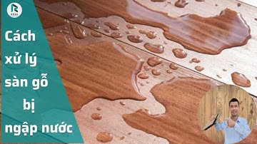 Cách Xử Lý Sàn Gỗ Công Nghiệp Bị Ngập Nước Cực Đơn Giản?I KORI