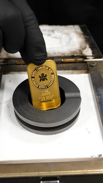 Melting the most gold I've ever seen