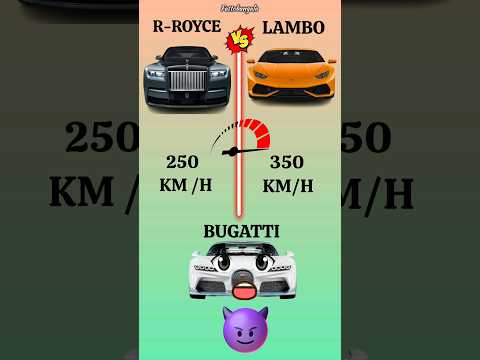 Rolls-Royce 🆚 Lamborghini 🆚 Bugatti 🤔❓ | 🤜🏻💥🤛🏻 | #shorts #rollsroyce #lamborghini #bugatti