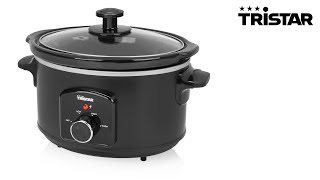 Tristar Digital slow cooker VS3920 4.5 Liter 210 Watt - 8500501