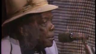 Video thumbnail of "John Lee Hooker Performing "Worried Life Blues" on Mark Naftalin's Blue Monday Party, 1981"