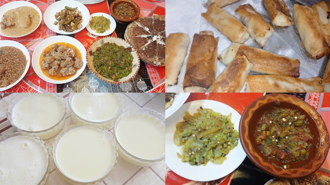 اجواء رمضانية مع الطهي 🍮🥗🍖🍰🍜 في مطبخ واكلات خفيفه وشهيه صحه فطوركم 