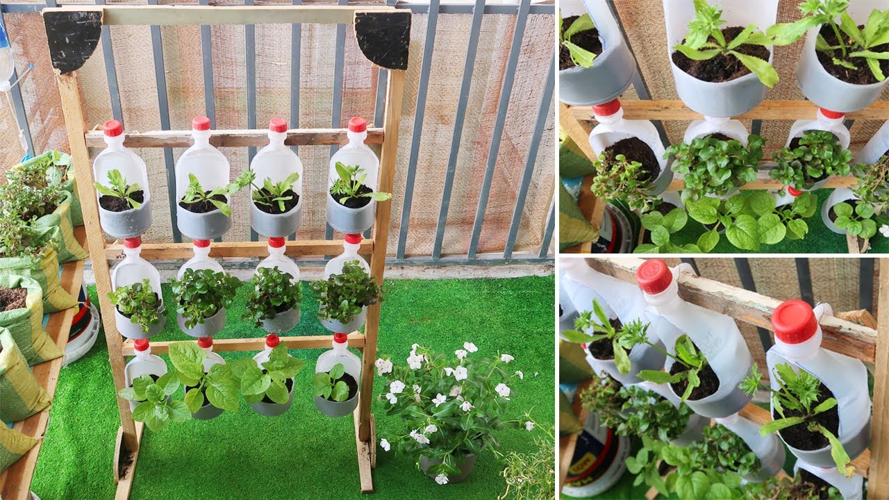 Amazing Vertical Garden DIY Vertical Vegetable Garden From Plastic 