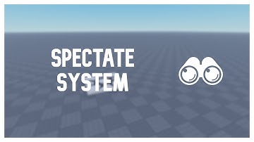 How to ADD a Spectate System | Roblox Studio 2025
