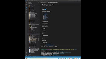 Professional README Generator Homework Walkthrough Video